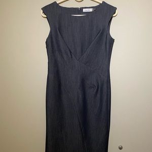 Calvin Klein Jean Work Dress (Size 2)